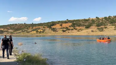 Karaman'da sulama göletine giren çocuk boğuldu