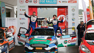 Castrol Ford Team Türkiye Ege Rallisi'nde sezonu galibiyetle açtı