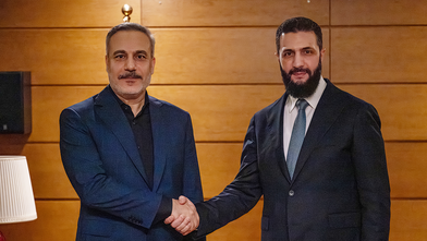 Dışişleri Bakanı Fidan, Suriye Cumhurbaşkanı Şara ile görüştü