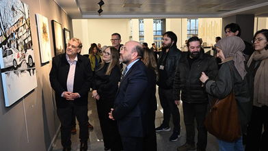 Dört On Yedi- 2 karma sergi sanatseverlerin yoğun ilgisi ile açıldı