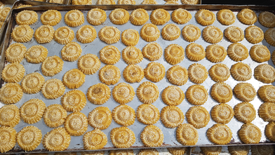 Geleneksel bayram kömbesi hazırlığı sürüyor