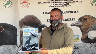Iğdır'daki İspanyol bilim insanı Türkiye Doğa Koruma Ekolojisi ödülüne layık görüldü