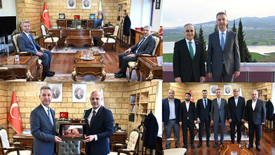 KSÜ Rektörü Okumuş’a tebrik ziyaretleri sürüyor