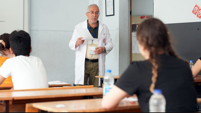 LGS sınav öğrencilerine beslenme paketi