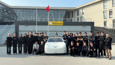 Liseliler geliştirdikleri elektrikli araçla TEKNOFEST'te bu kez zirveyi hedefliyor