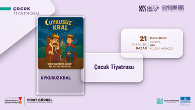Miniklere tiyatro şöleni