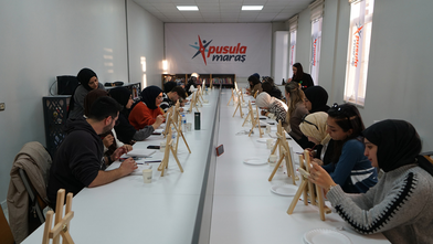 Pusula Maraş’tan gençlere sanat dolu atölye