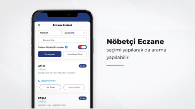 Reçetedeki ilacın hangi eczanede olduğu artık e-Nabız'da