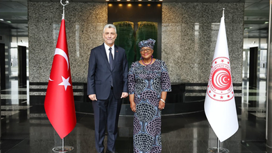 Ticaret Bakanı Bolat, DTÖ Genel Direktörü Okonjo-Iweala ile görüştü