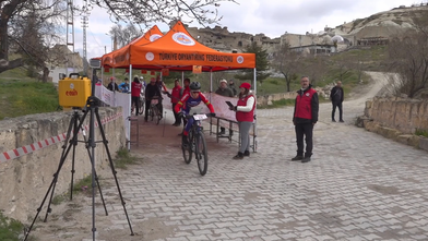 Türkiye Bisikletle Oryantiring Şampiyonası, Kapadokya'da yapıldı