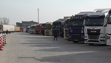 Yunanistan'daki çiftçi eylemi nedeniyle tır şoförleri zor durumda