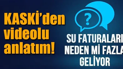 KASKİ’den videolu anlatım
