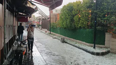 Gaziantep'te dolu yağışı hayatı olumsuz etkiledi