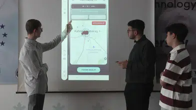 Lise öğrencilerinden güvenli yol rotası oluşturan uygulama