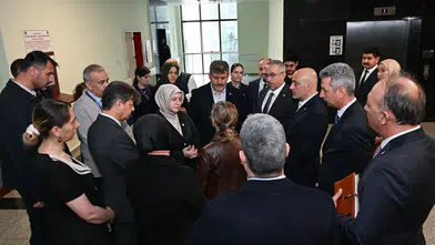 Kahramanmaraş Milletvekillerinden yaralı öğrencilere ziyaret
