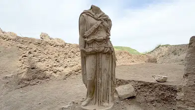 Laodikeia'da 2 metrelik Athena heykeli bulundu