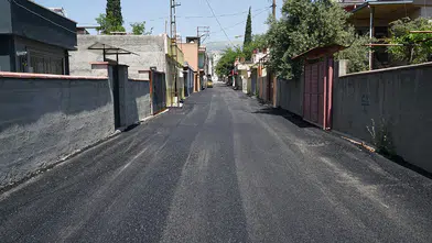 Asfalt serimi tamamlanan sokaklar ulaşıma konfor katıyor