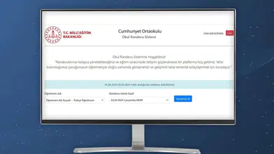 Okullar, Veli Randevu Sistemi üzerinden veli adına randevu oluşturabilecek