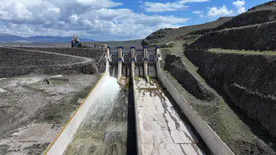 Yamula Barajı'nın tahliye kapağı 16 yıl sonra açıldı