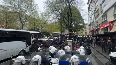 Taksim Meydanı'nda 1 Mayıs kutlamalarında arbede yaşandı