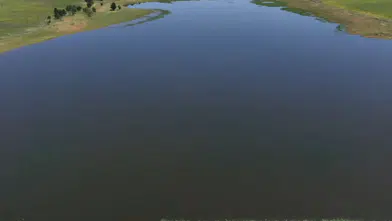 Kuraklıktan etkilenen Kabaklı Göleti mevsimsel yağışlarla doldu