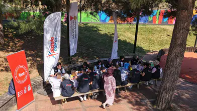 Pusula Maraş, gençleri kuş evi boyama atölyesinde buluşturdu