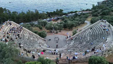 Kaş'ta 2 bin yıllık antik kentte milli maç heyecanı yaşanacak