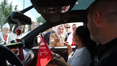 Aile ve Sosyal Hizmetler Bakanı Göktaş, Kapıkule'de gurbetçileri karşıladı