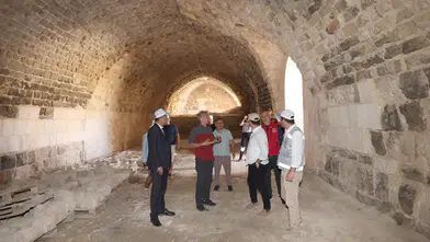 Ziyarete açılması planlanan Silifke Kalesi'nde incelemede bulunuldu