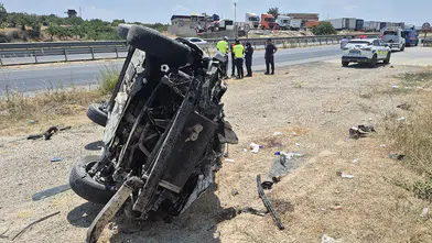 Şarampole devrilen otomobildeki 1 kişi öldü, 8 kişi yaralandı