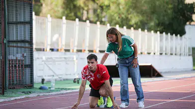Türkiye şampiyonu milli atlet Ergün, olimpiyat hedefi için koşuyor