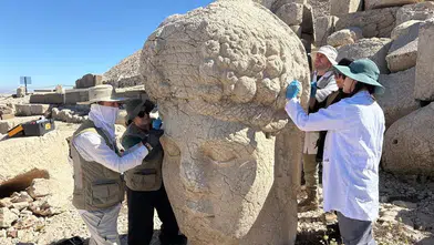 Nemrut’un dev heykellerine 5 yıllık koruma kalkanı