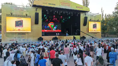 Kahramanmaraş Ağustos Fuarında miniklere unutulmaz eğlence
