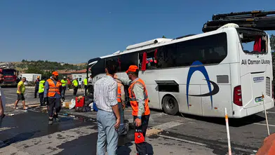 Kayseri'de devrilen yolcu otobüsündeki 1 kişi öldü, 22 kişi yaralandı
