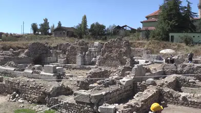 Sulusaray'ın altındaki Sebastapolis Antik Kenti gün yüzüne çıkarılıyor
