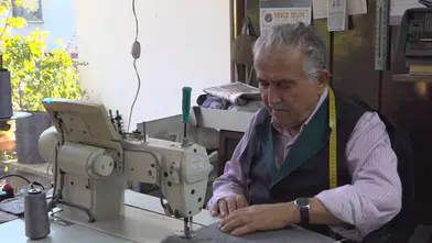 Mustafa usta terzilikte 66 yılı geride bıraktı