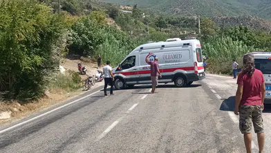 Bahçeye yuvarlanan motosikletin sürücüsü hayatını kaybetti