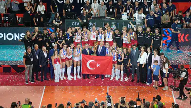 A Milli Kadın Voleybol Takımı, üst üste ikinci kez Avrupa şampiyonu