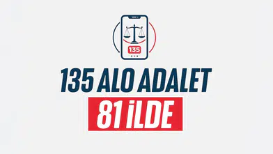 Alo Adalet 135 Hattı Türkiye genelinde yaygınlaştırılıyor