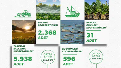 Bakanlık tarımsal örgütlerin 2025 tablosunu açıklandı!