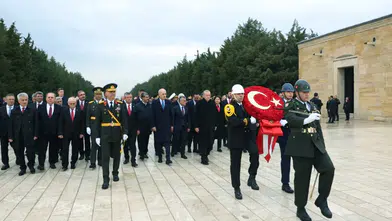 Cumhuriyetin 103. yılında Anıtkabir’de tören düzenlendi