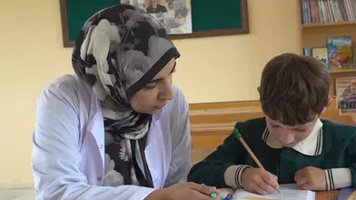 Köy okulunun tek öğrencisi Seyit Zekeriya, Gizem öğretmene emanet