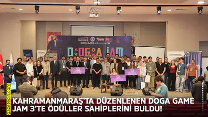 Kahramanmaraş’ta düzenlenen DOGA GAME JAM 3’te ödüller sahiplerini buldu!