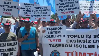 Sendikadan İBB'ye taşeron işçi hakları protestosu