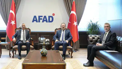 Vali Ünlüer ve Başkan Görgel’den Emniyet ve AFAD’a ziyaret