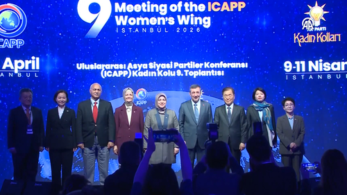 Asya ülkelerinden kadın siyasi liderler ICAPP 9. Kadın Kolları Toplantısı'nda buluştu