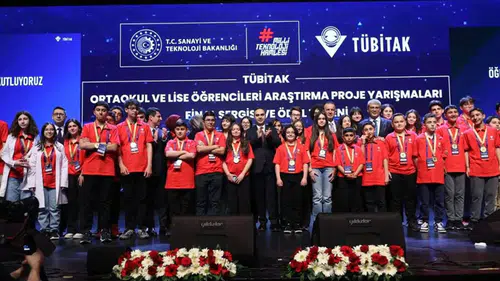 TÜBİTAK proje yarışmasında ödülleri sahiplerini buldu
