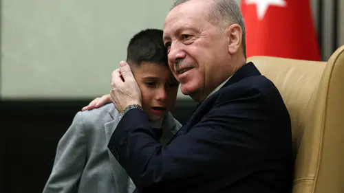 Erdoğan, 23 Nisan’da Külliye’de çocukları kabul etti