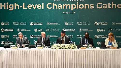 COP31 Yüksek Düzeyli İklim Şampiyonları Toplantısı düzenlendi