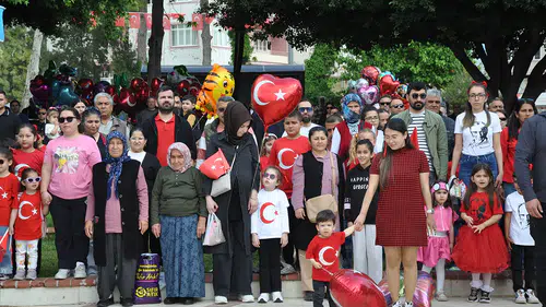 Gaziantep ve çevre illerde 23 Nisan Ulusal Egemenlik ve Çocuk Bayramı kutlandı